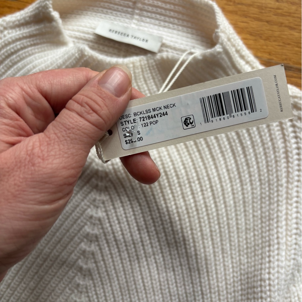 NWT Rebecca Taylor sweater - Picture 3 of 4